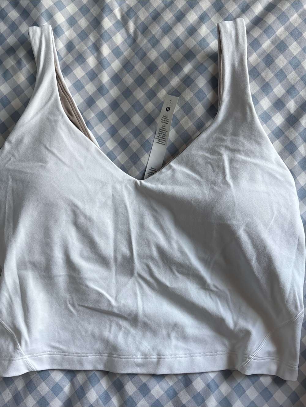 lululemon athletica White Align Tank Top